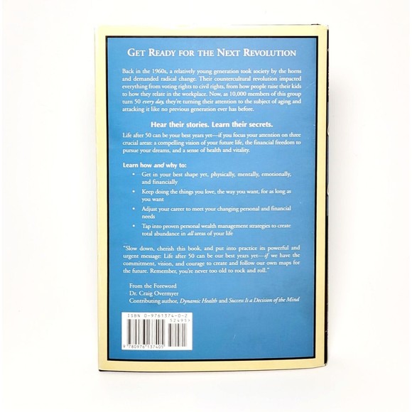 SIGNED Never Too Old to Rock & Roll By Hardin Life 50 After Hard Bound w Jacket - Picture 5 of 8